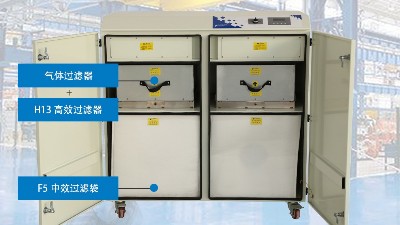 與煙霧過濾器時代共同進步，執信環保激光打標煙霧過濾器！