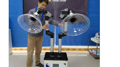執(zhí)信環(huán)保車間除塵器設(shè)備吸塵器,除塵器小型,凈化企業(yè)車間煙塵污染！